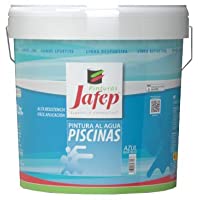 Pintura para PISCINAS al AGUA Azul 4L de JAFEP